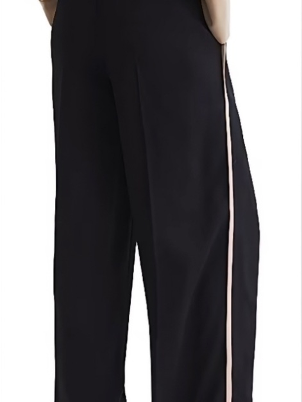 Jason Wu Black Trousers with White Stripe